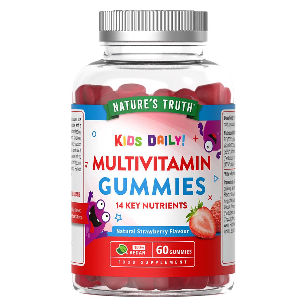 Nature's Truth Kids Multivitamin Strawberry 60 Gummies - Greenlands Health Store