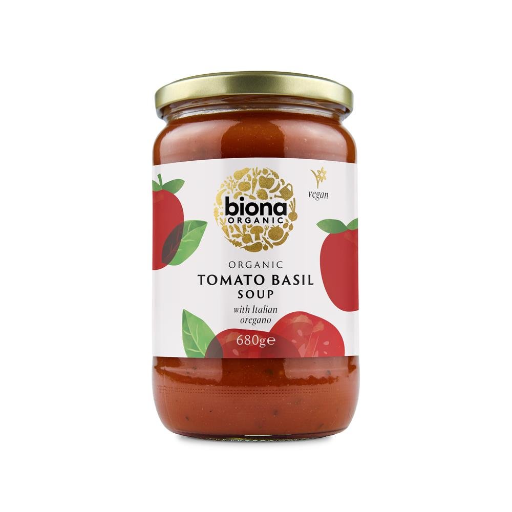 Organic Tomato Basil Soup 680g - Greenlands Health Store