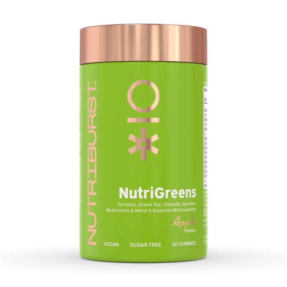 Sugar - free Vegan Nutri Greens 60x Gummies - Greenlands Health Store