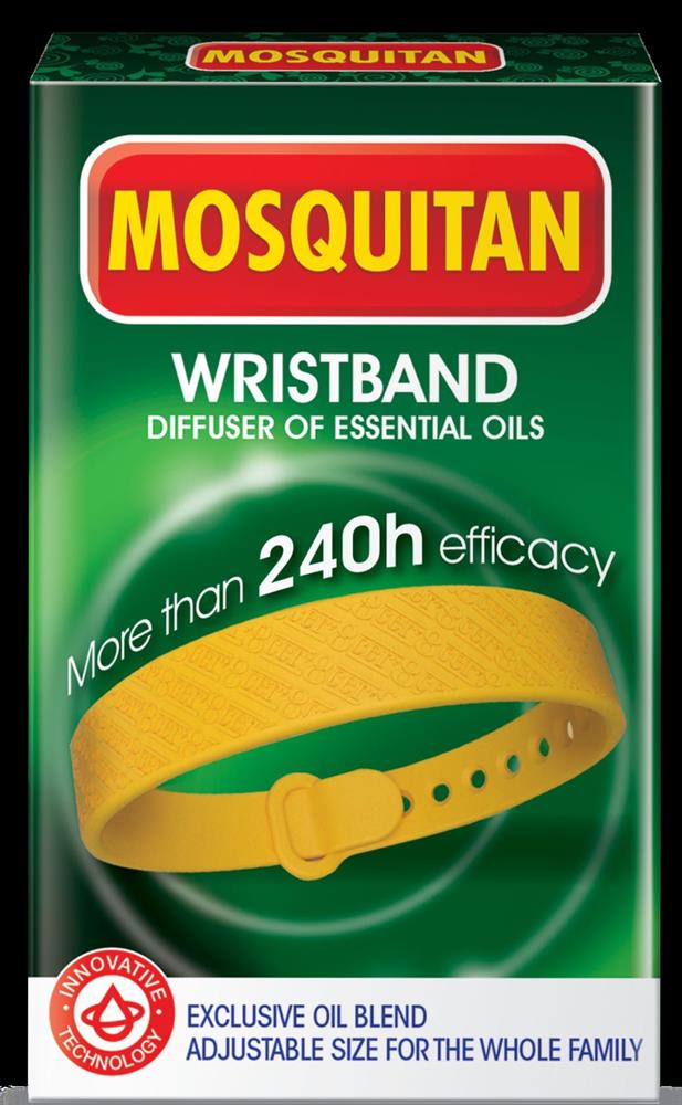 Natural wristband with 240h mosquito protection for all ages - Greenlands Health Store