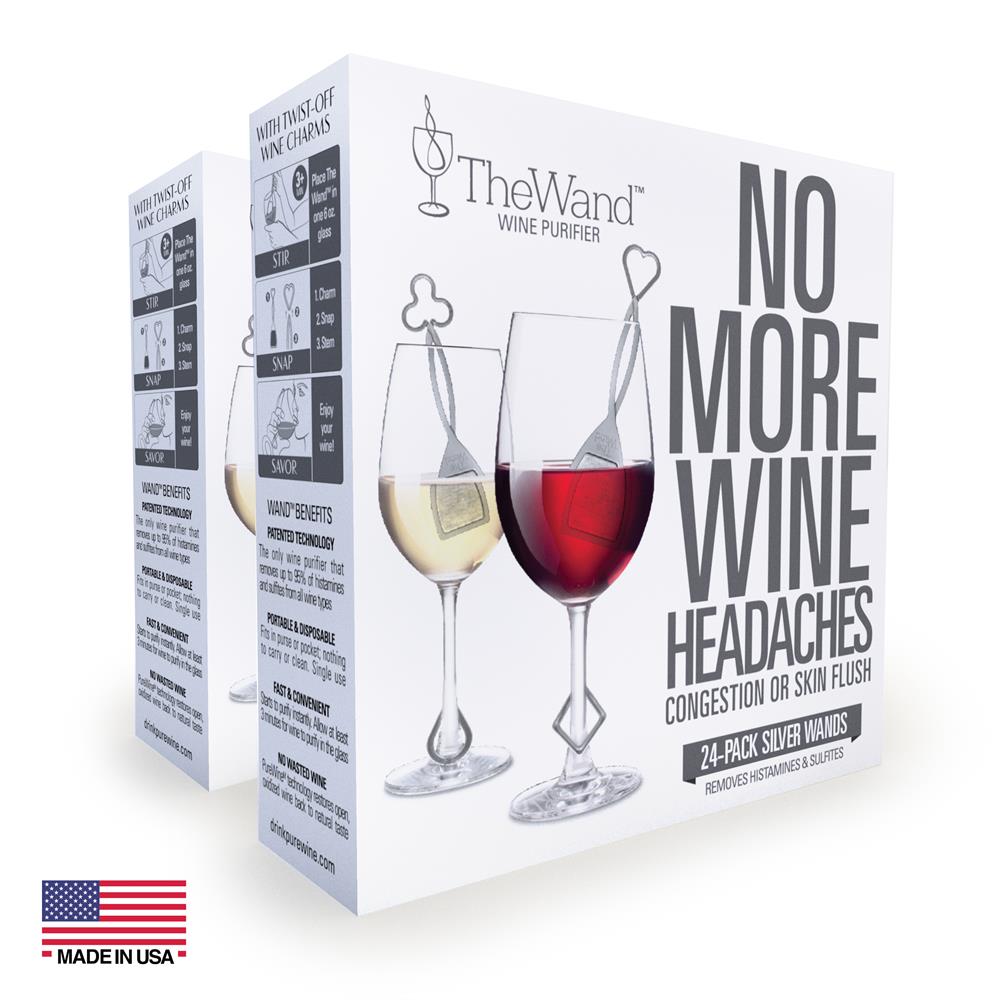 The Wand 48 - Pack Wine Purifier - Greenlands Health Store