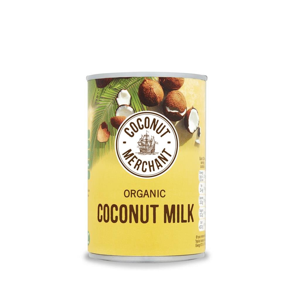 Coconut Merchant Organic Coconut Milk 400ml - Greenlands Health Store