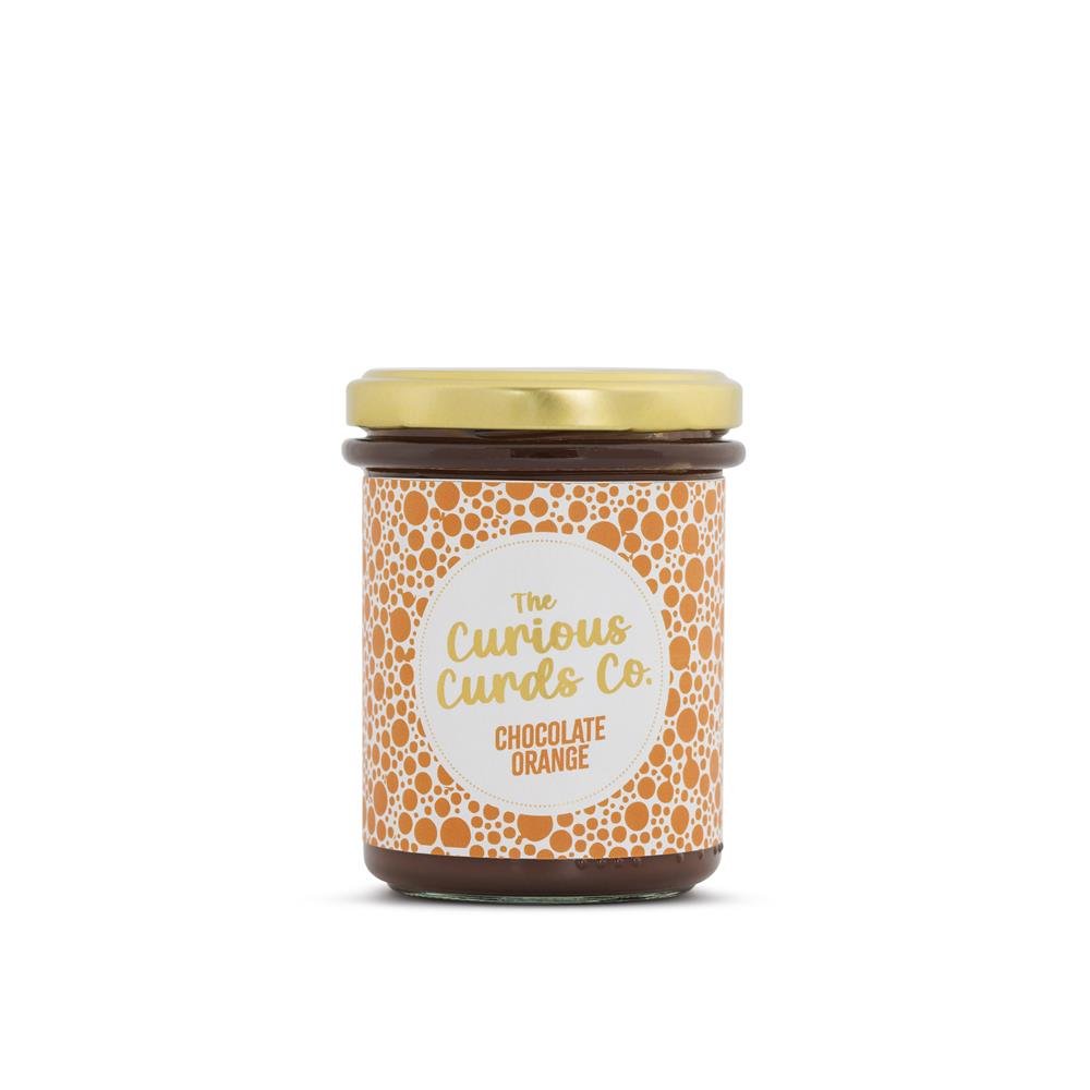 The Curious Curd Co Chocolate Orange Curd 210g - Greenlands Health Store