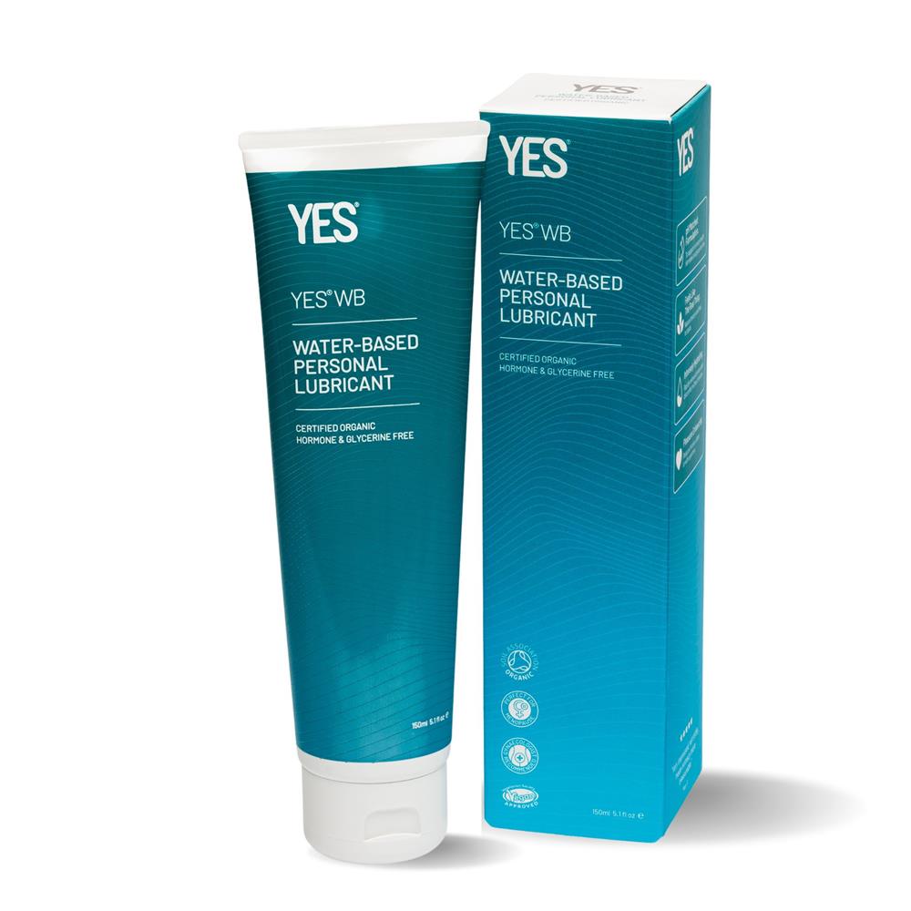 YES WB organic water based personal lubricant 150ML - Greenlands Health Store
