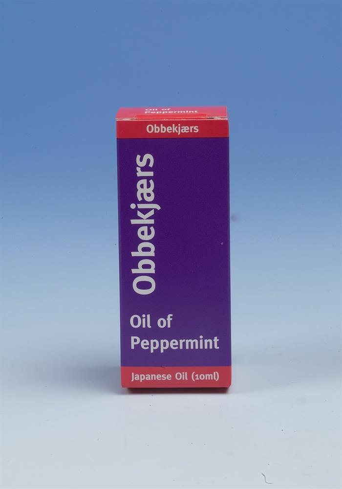 Obbekjaers Japanese Oil of Peppermint 10ml - Greenlands Health Store