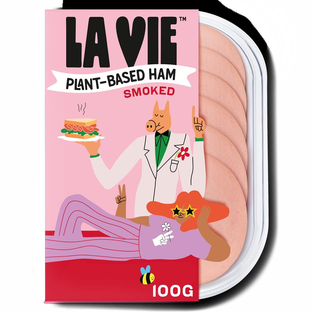 La Vie Plant - Based Smoked Ham 100g - Greenlands Health Store