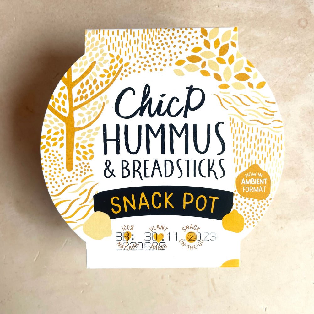 On the Go Hummus & Breadstick Snack Pack 70g - Greenlands Health Store