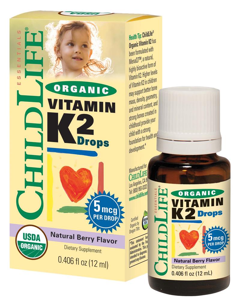 ChildLife Essential Organic Vitamin K2 Berry 12ml - Greenlands Health Store