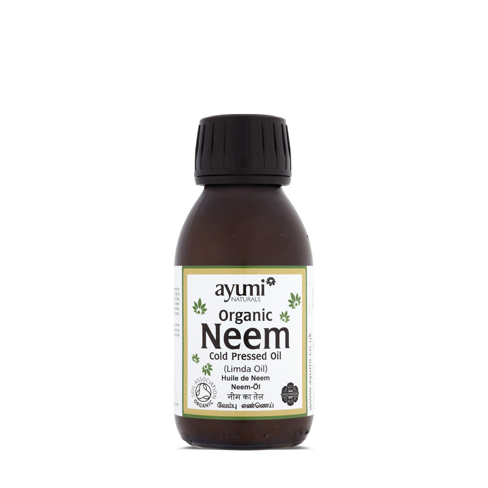 Ayumi Neem Oil Cold Pressed Organic 100ml - Greenlands Health Store
