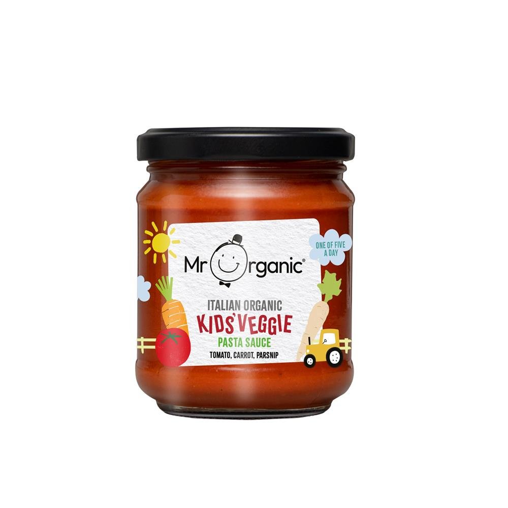 Mr Organic Kids Sauce - Tomato Carrot Parsnip 200g - Greenlands Health Store