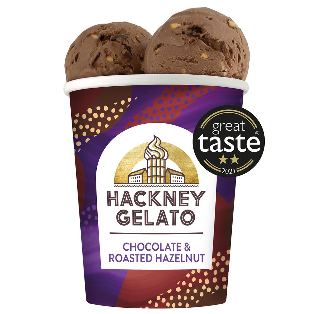 Chocolate & Roasted Hazelnut Gelato 460ml - Greenlands Health Store