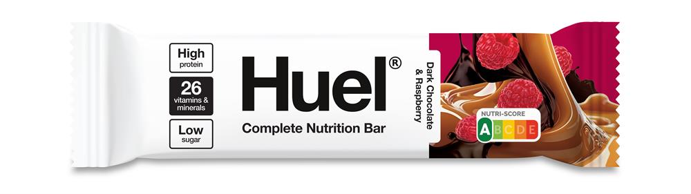Huel Complete Nutrition Bar Dark Chocolate & Raspberry - Greenlands Health Store