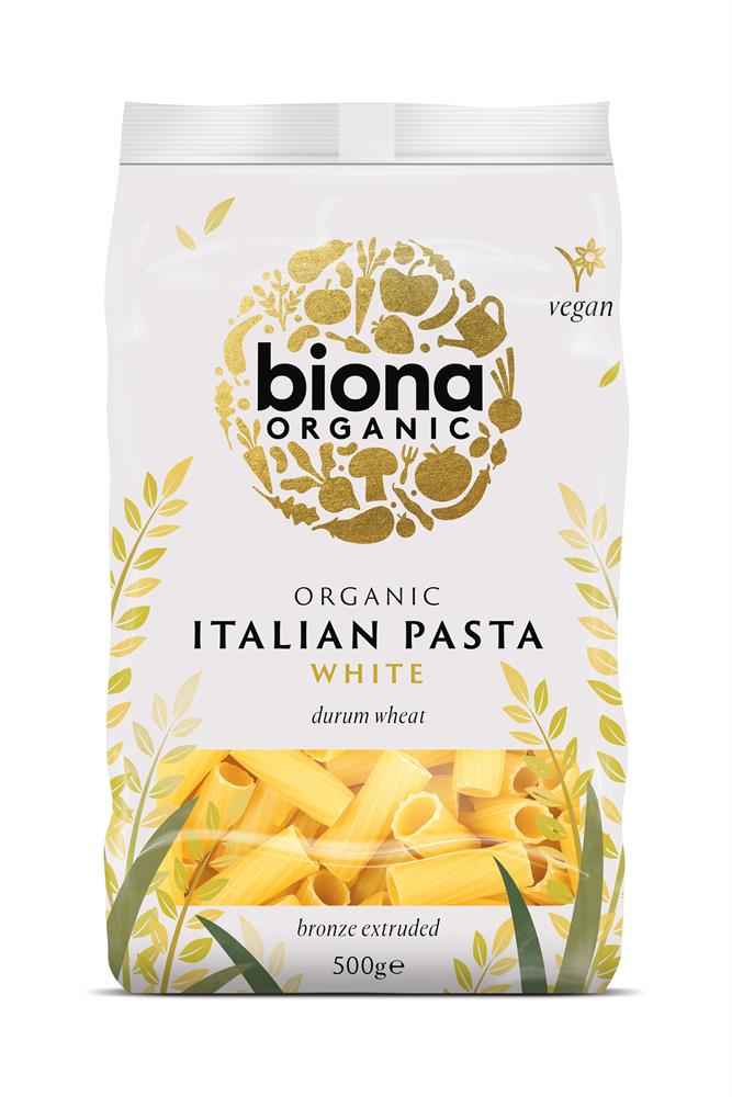 Organic White Rigatoni 500g - Greenlands Health Store