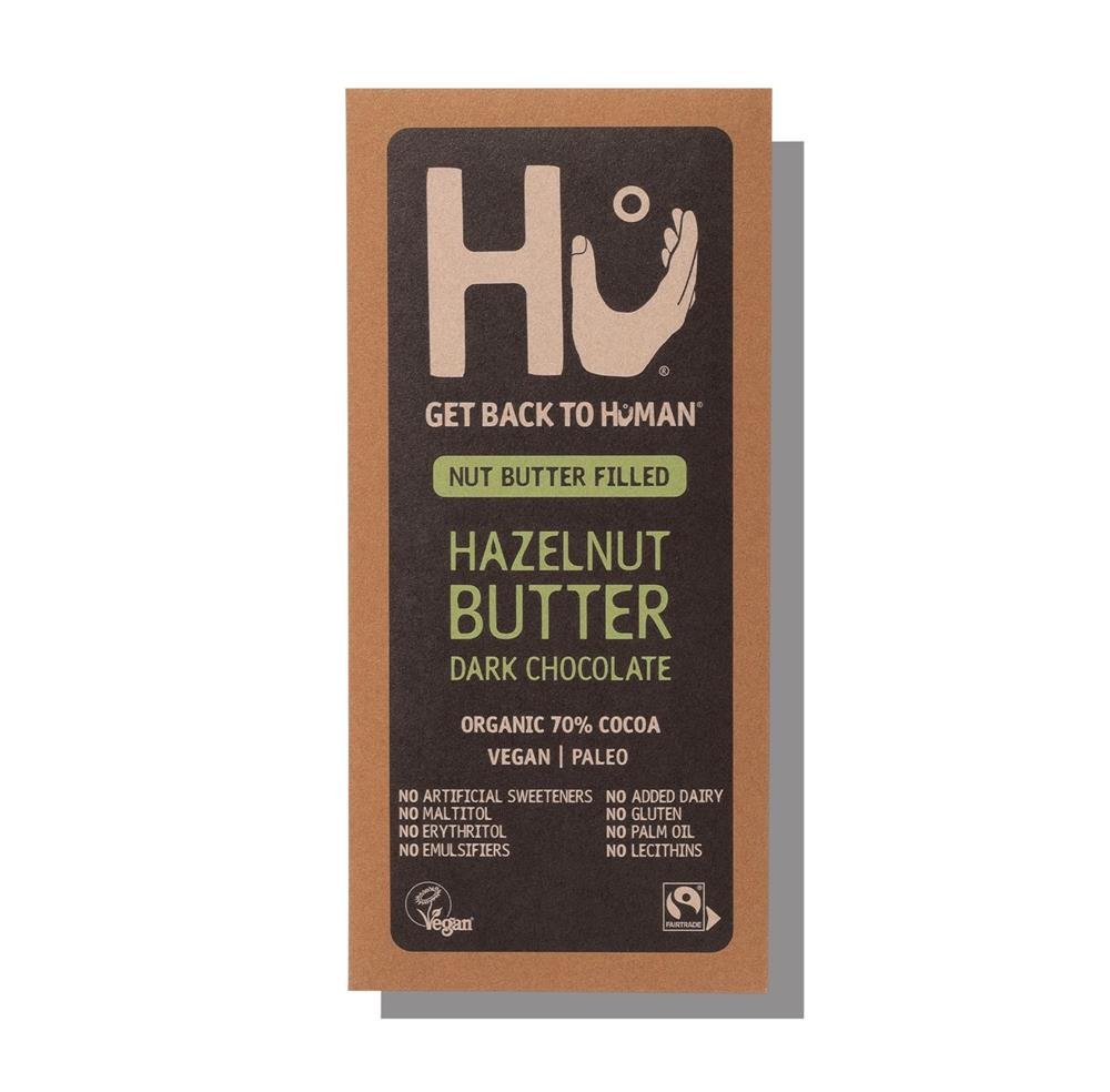 Hu Hazelnut Butter Dark Chocolate Bar 60g - Greenlands Health Store