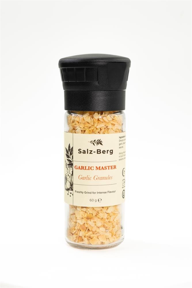 Salz - Berg Garlic Master Grinder - Garlic Granules 60g - Greenlands Health Store