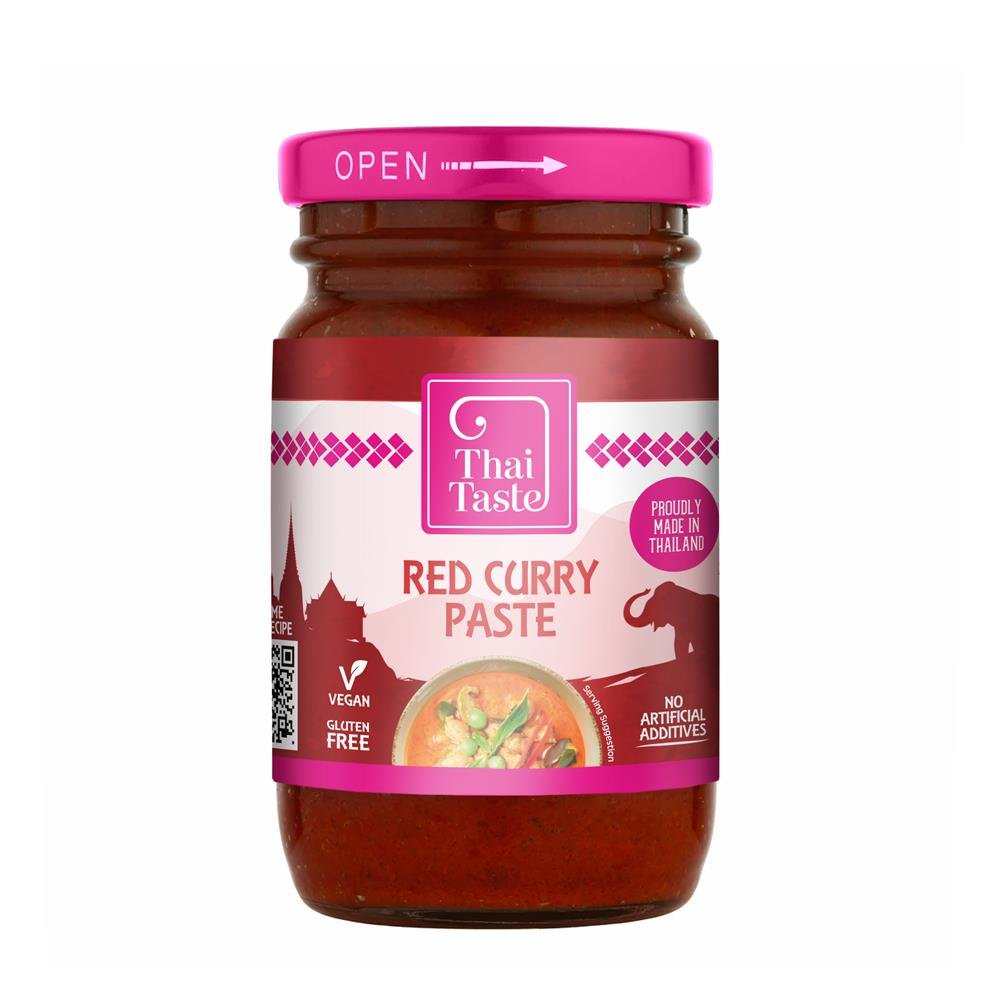 Thai Taste Red Curry Paste 114g - Greenlands Health Store