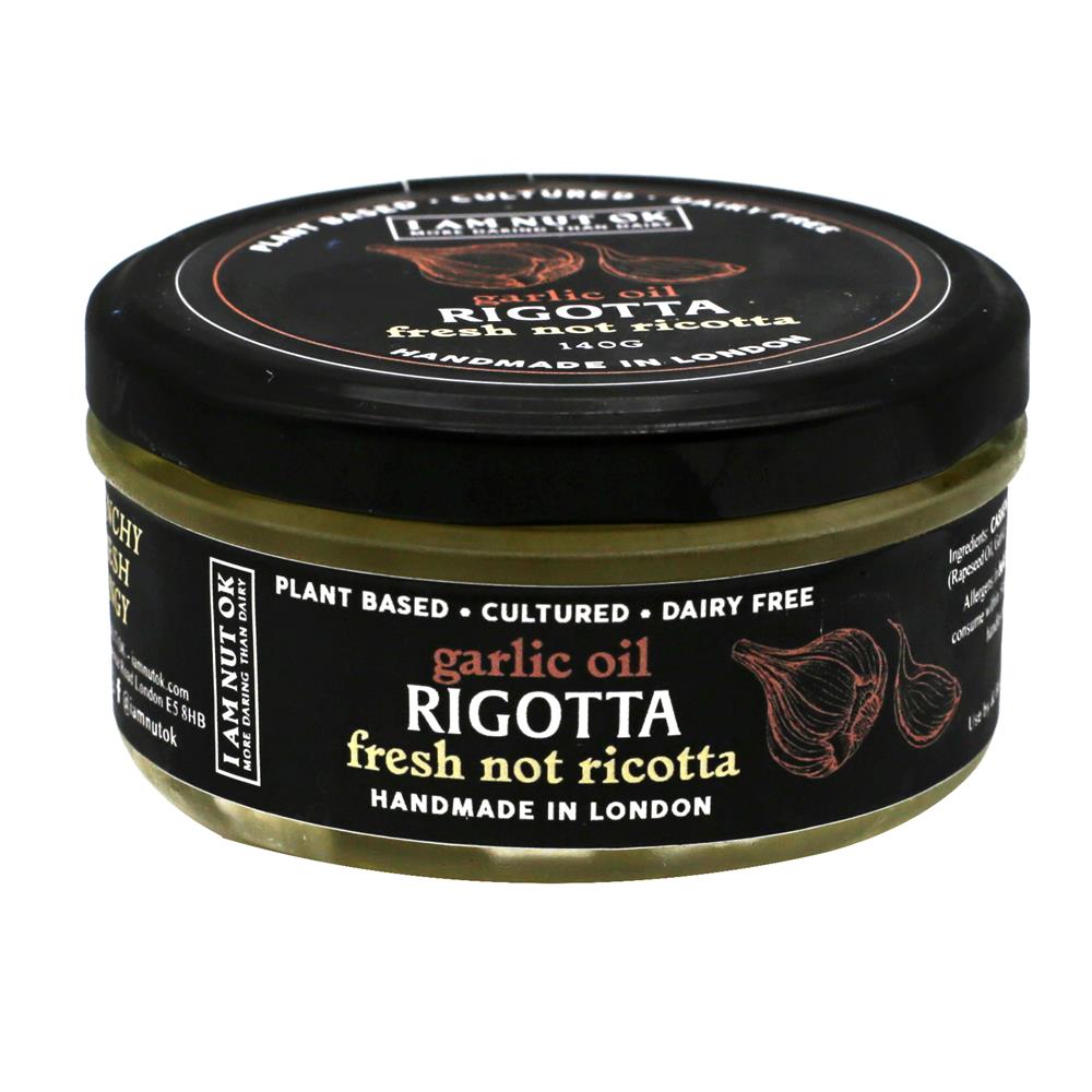 Garlic Rigotta Vegan Cheese 120g - Greenlands Health Store