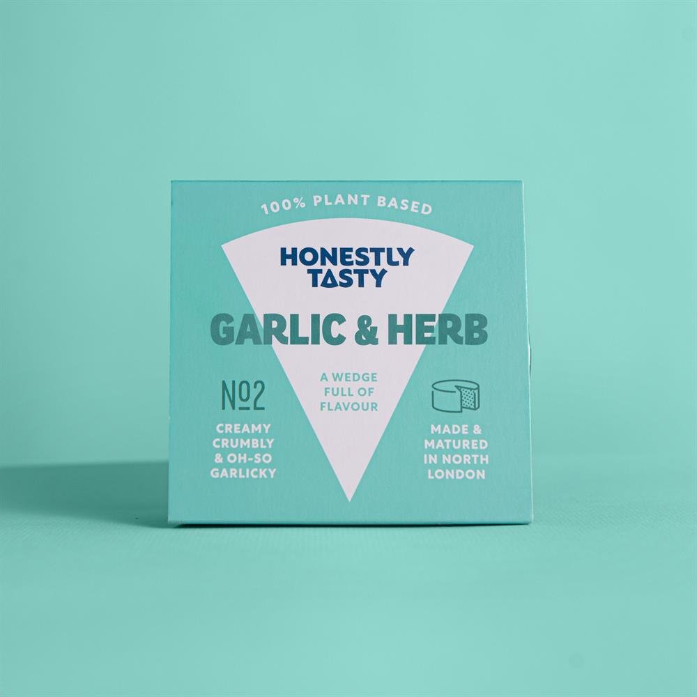 Honestly Tasty Plant - Based Garlic & Herb 130g - Greenlands Health Store