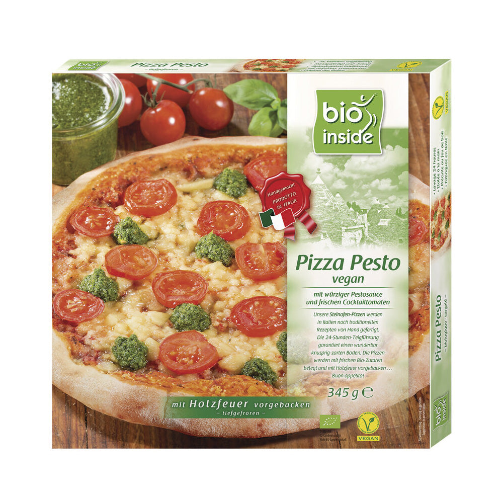 Organic Pizza Pesto Vegan 345g - Greenlands Health Store