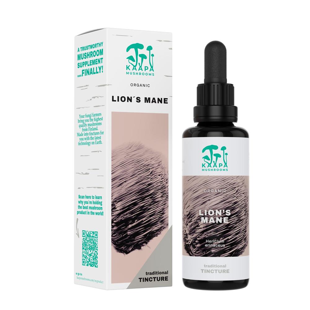 Lion's Mane Mushroom Organic Extract Tincture - Greenlands Health Store