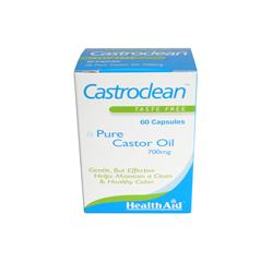 Castroclean (Castor Oil 700mg) - 60 Capsules - Greenlands Health Store