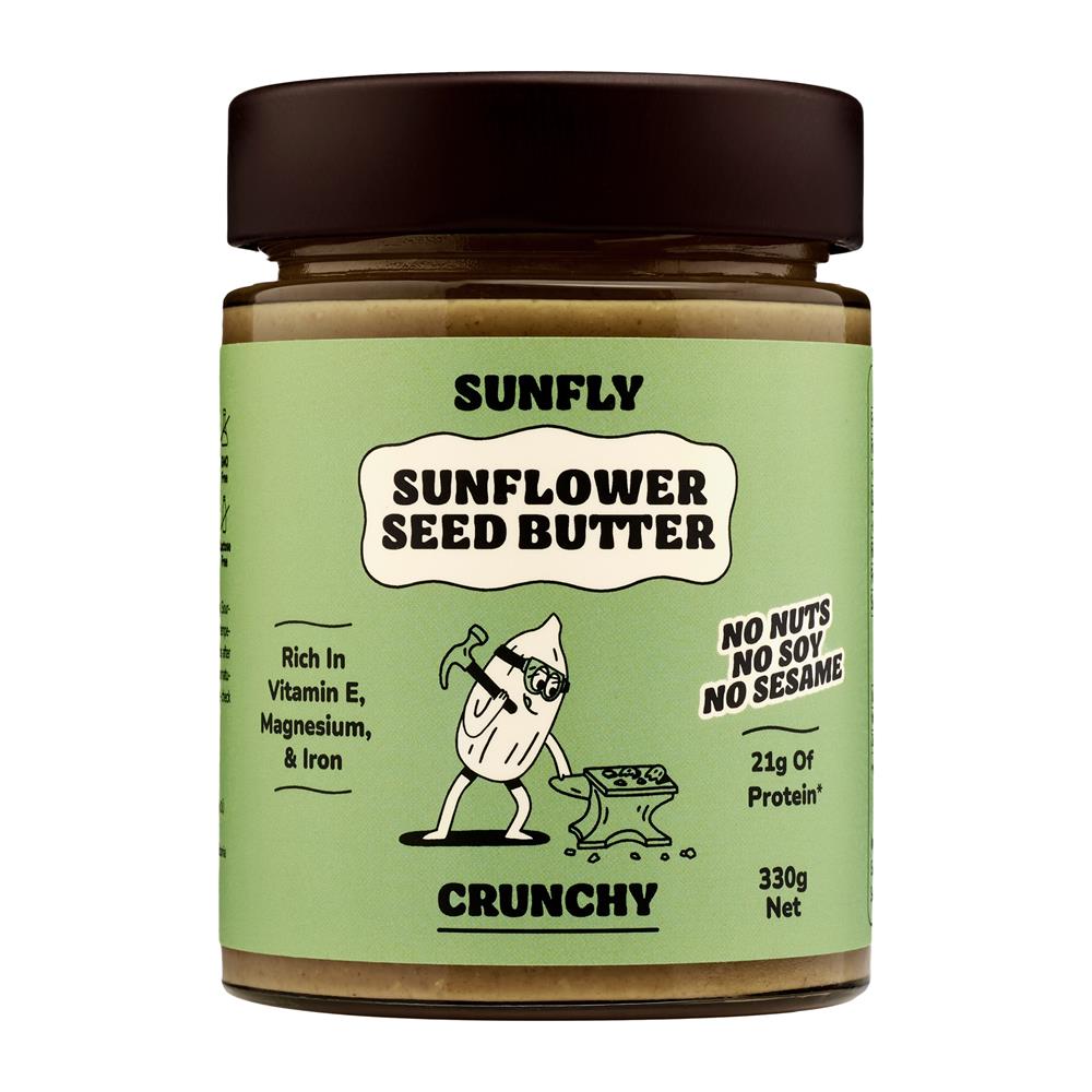Crunchy Sunflower Seed Butter 330g - Greenlands Health Store