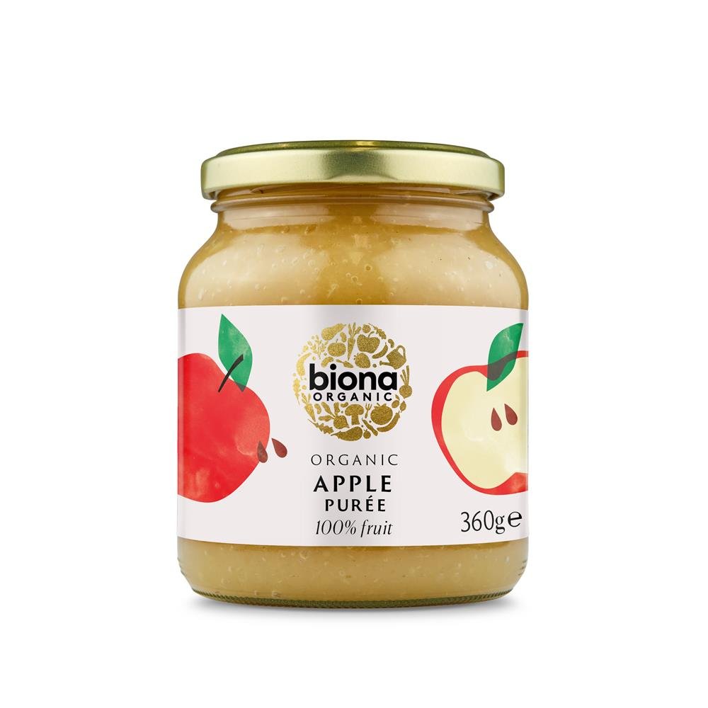Organic Apple Puree - No added sugar 360g - Greenlands Health Store