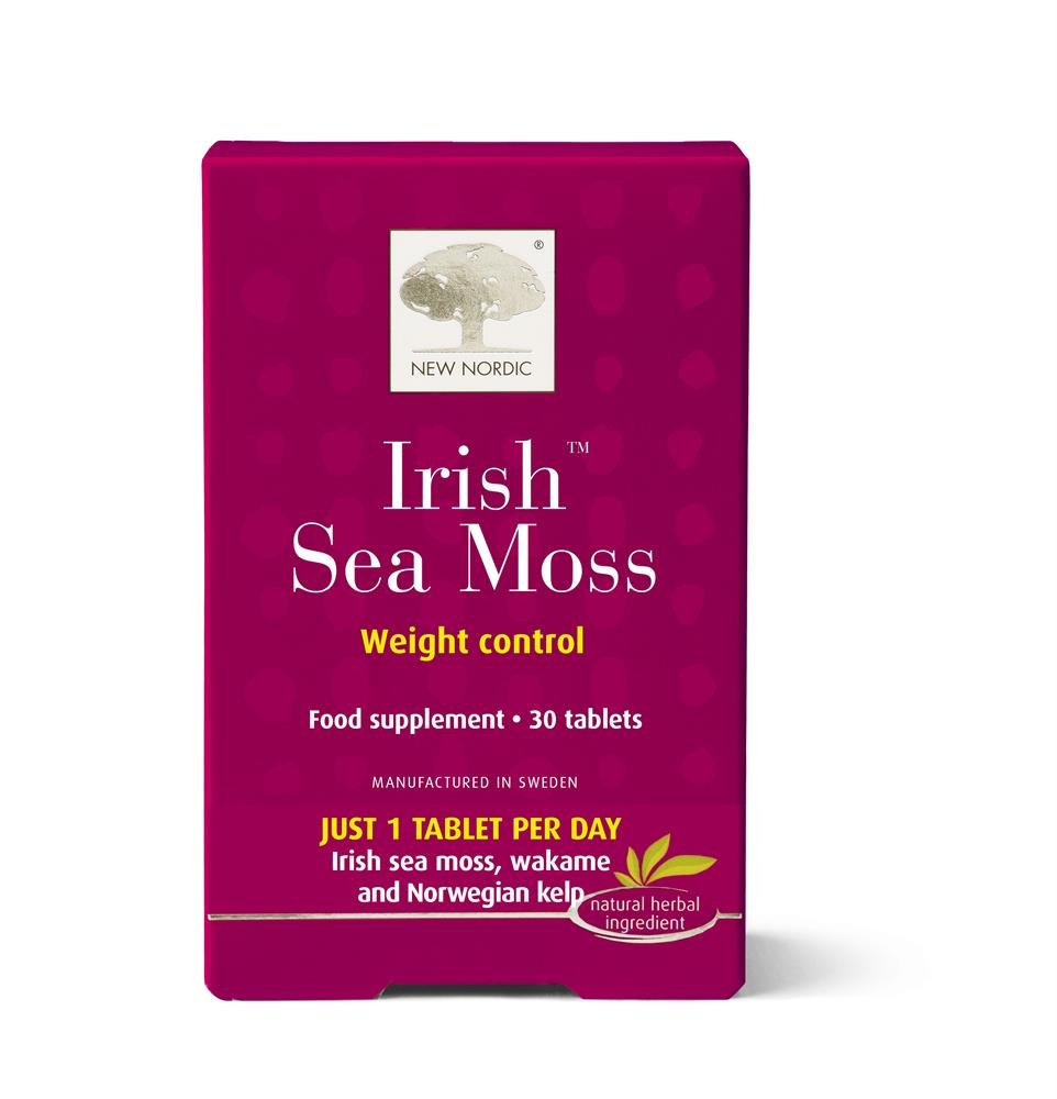 Irish Sea Moss 30 Tablets - Greenlands Health Store