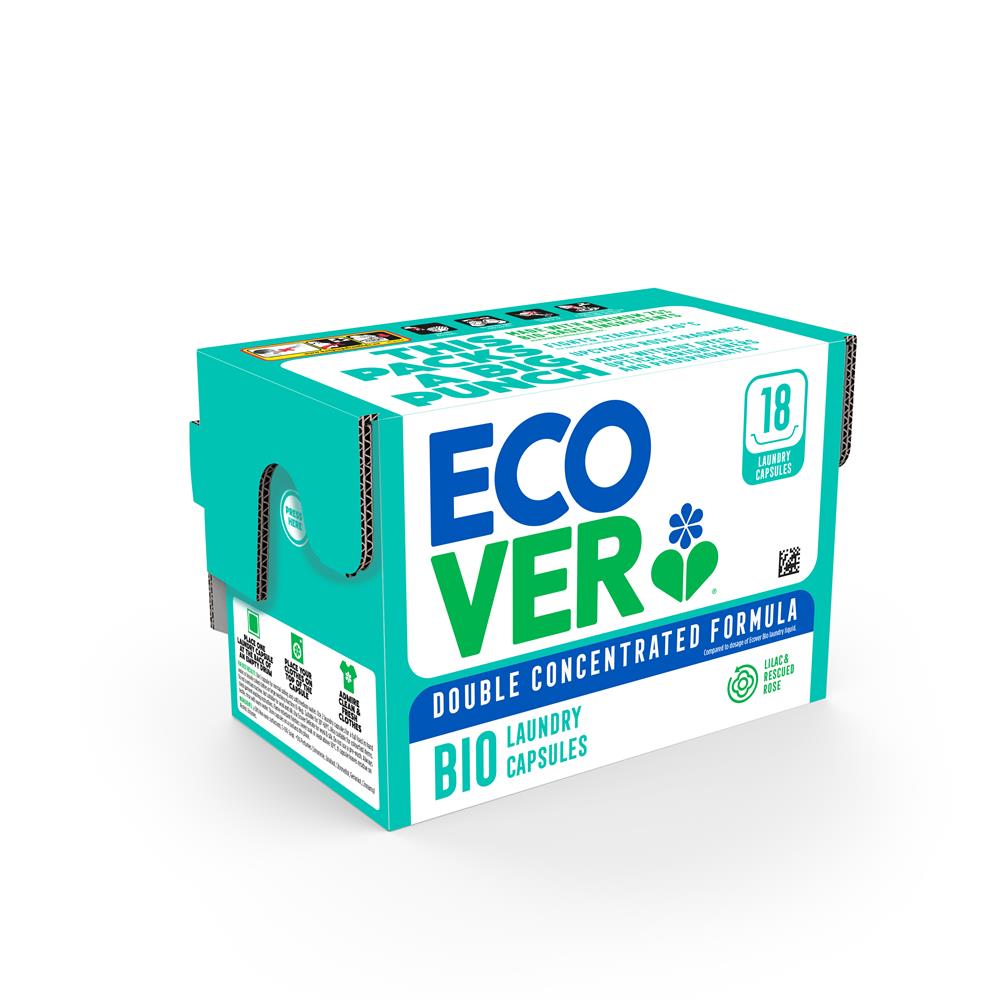 Ecover Laundry Capsules - Bio x18 - Greenlands Health Store