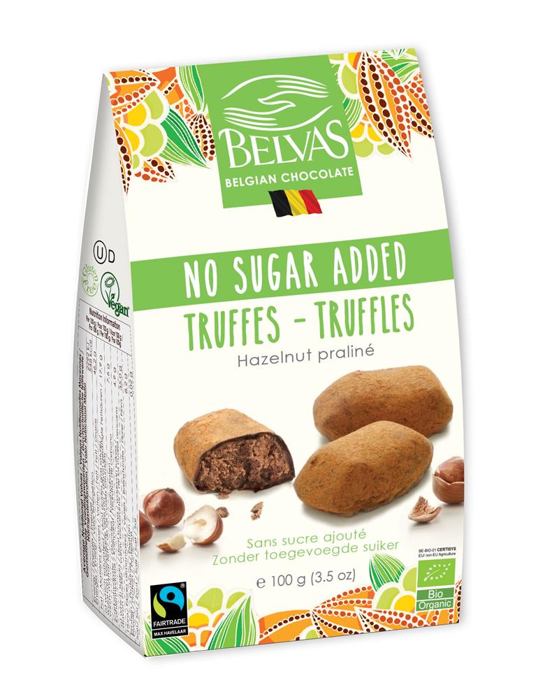 Belvas No Sugar Added Truffle - with inulin - 100g - Greenlands Health Store
