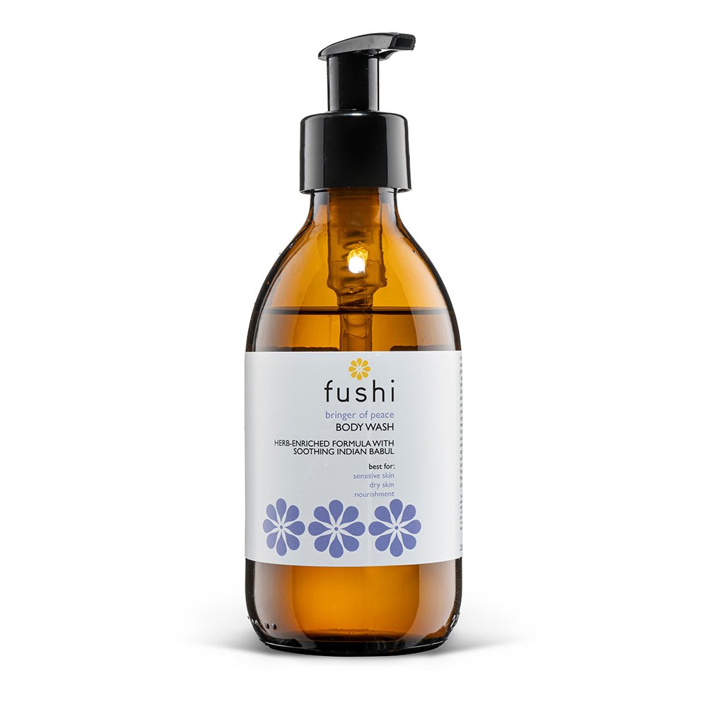 Bringer of Peace Herbal Body Wash 230ml Glass bottle - Greenlands Health Store