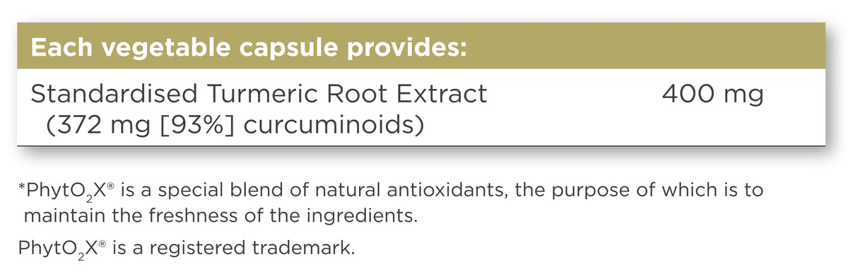 Solgar® Turmeric Root Extract Vegetable Capsules - Pack of 60 - Greenlands Health Store