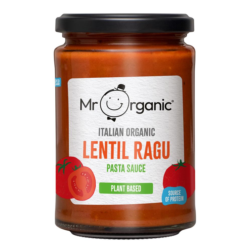 Mr Organic Lentil Ragu 350g - Greenlands Health Store