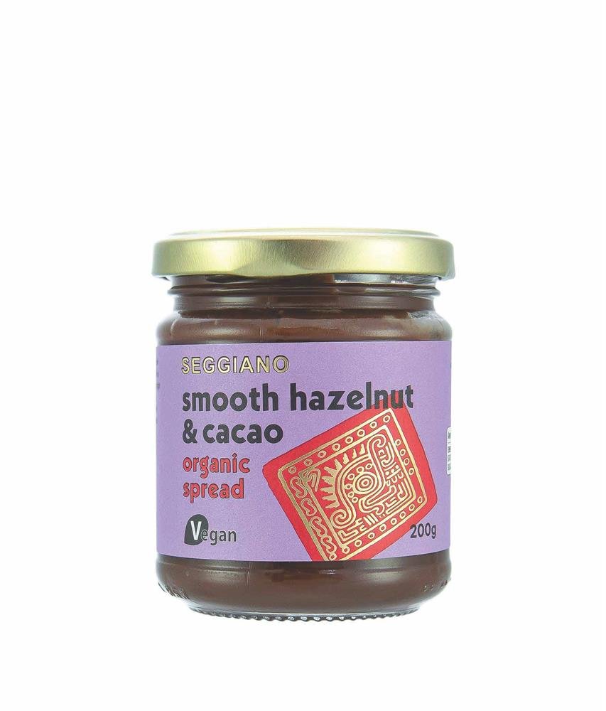 Seggiano Organic Smooth Hazelnut & Cacao Spread 200g - Greenlands Health Store