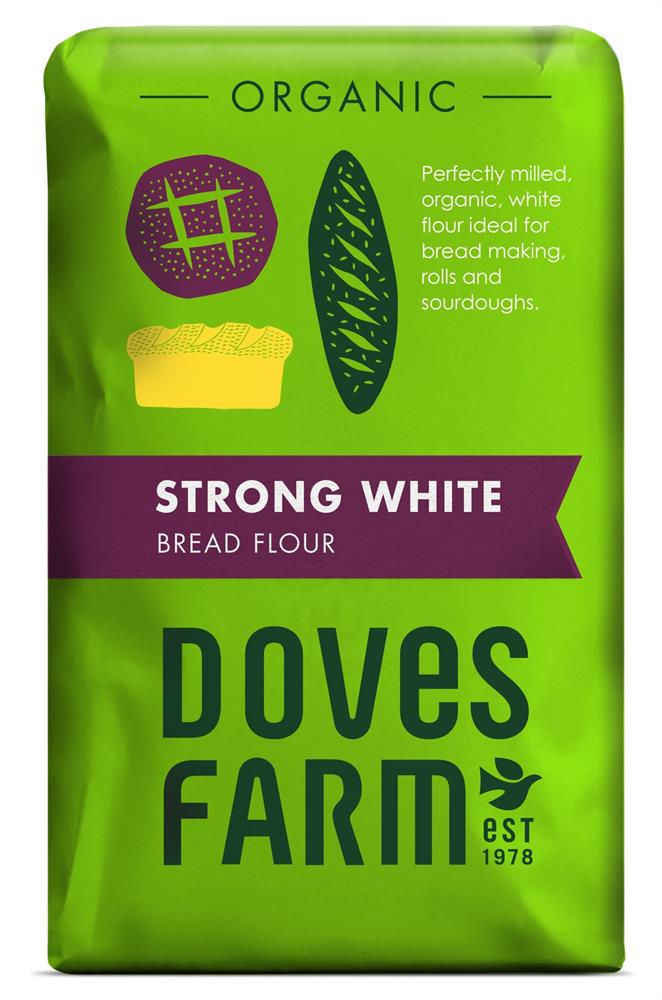 Organic Strong White Bread Flour 1500g - Greenlands Health Store