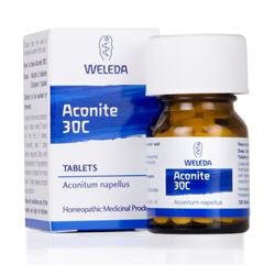 Aconite 30C - 125 tabs - Greenlands Health Store
