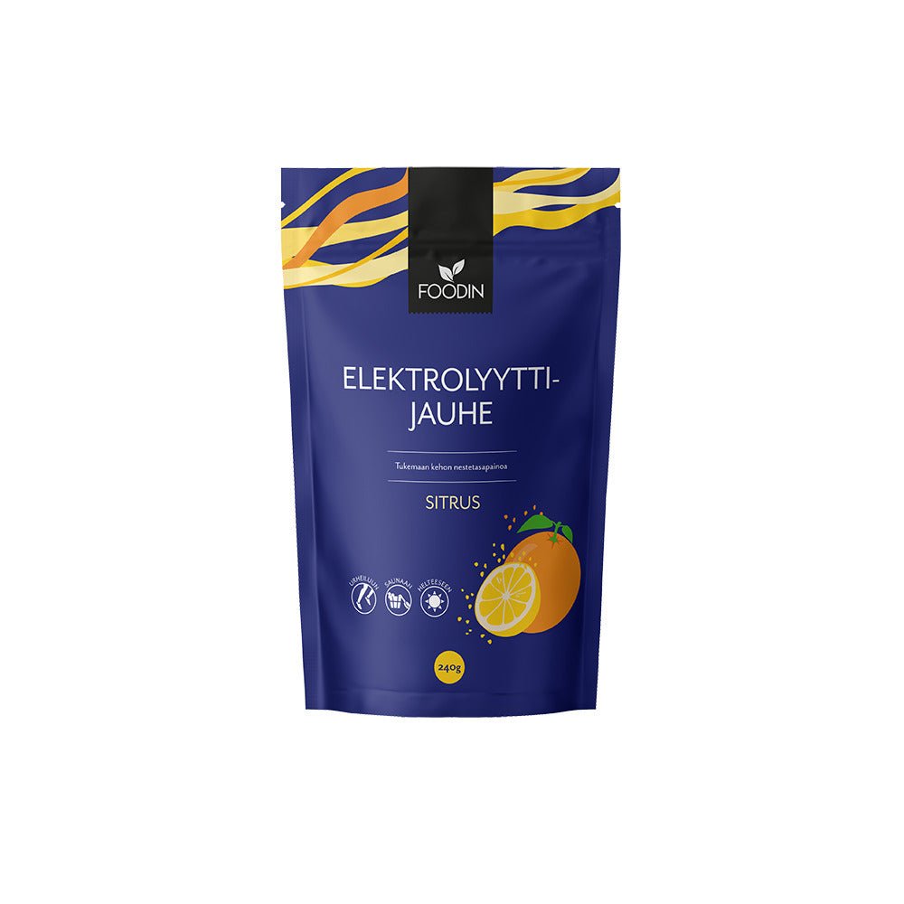 Electrolyte Powder Blend Citrus 240G - Greenlands Health Store