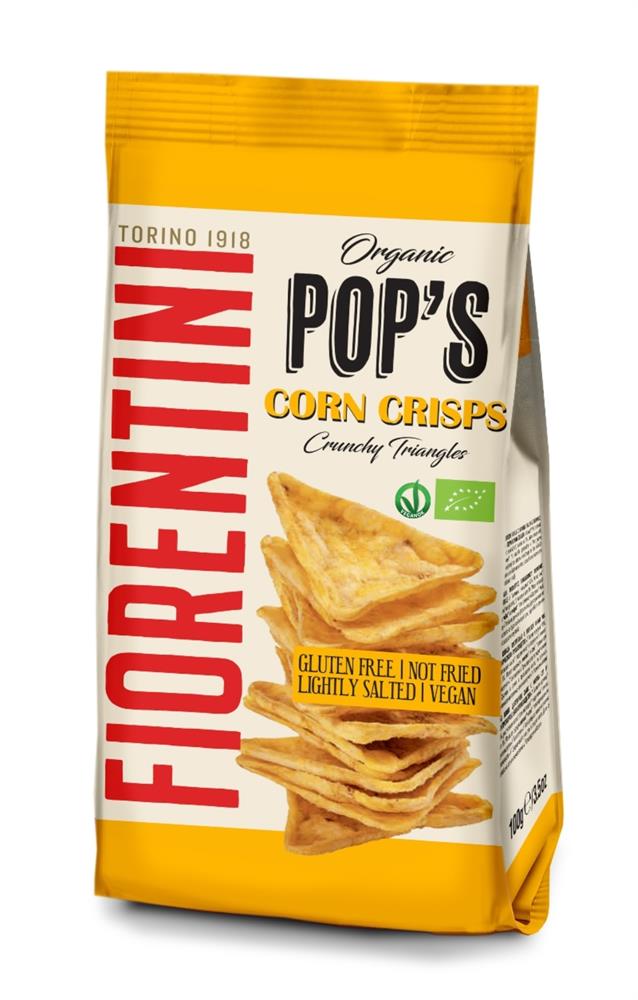 Organic POPS Corn Crisp 100g - Greenlands Health Store