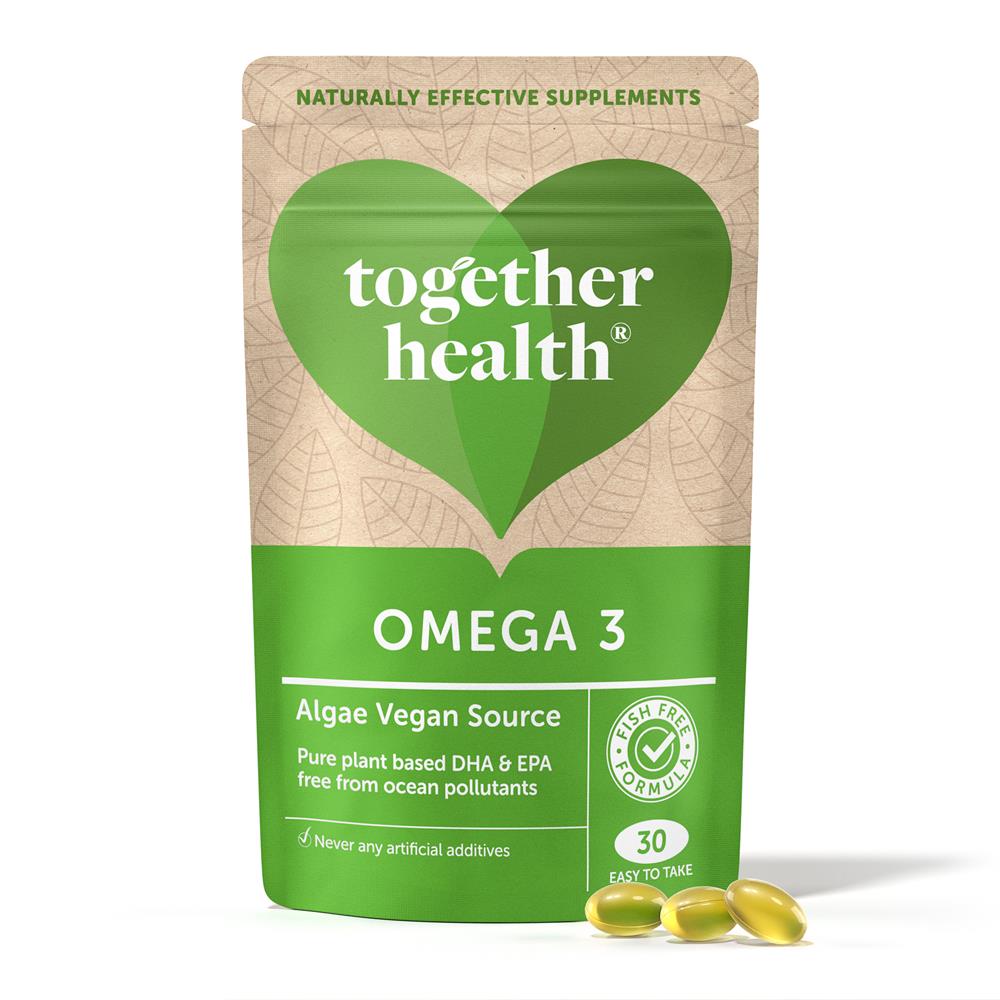 Together Algae Omega 3 DHA & EPA 30 Caps - Greenlands Health Store
