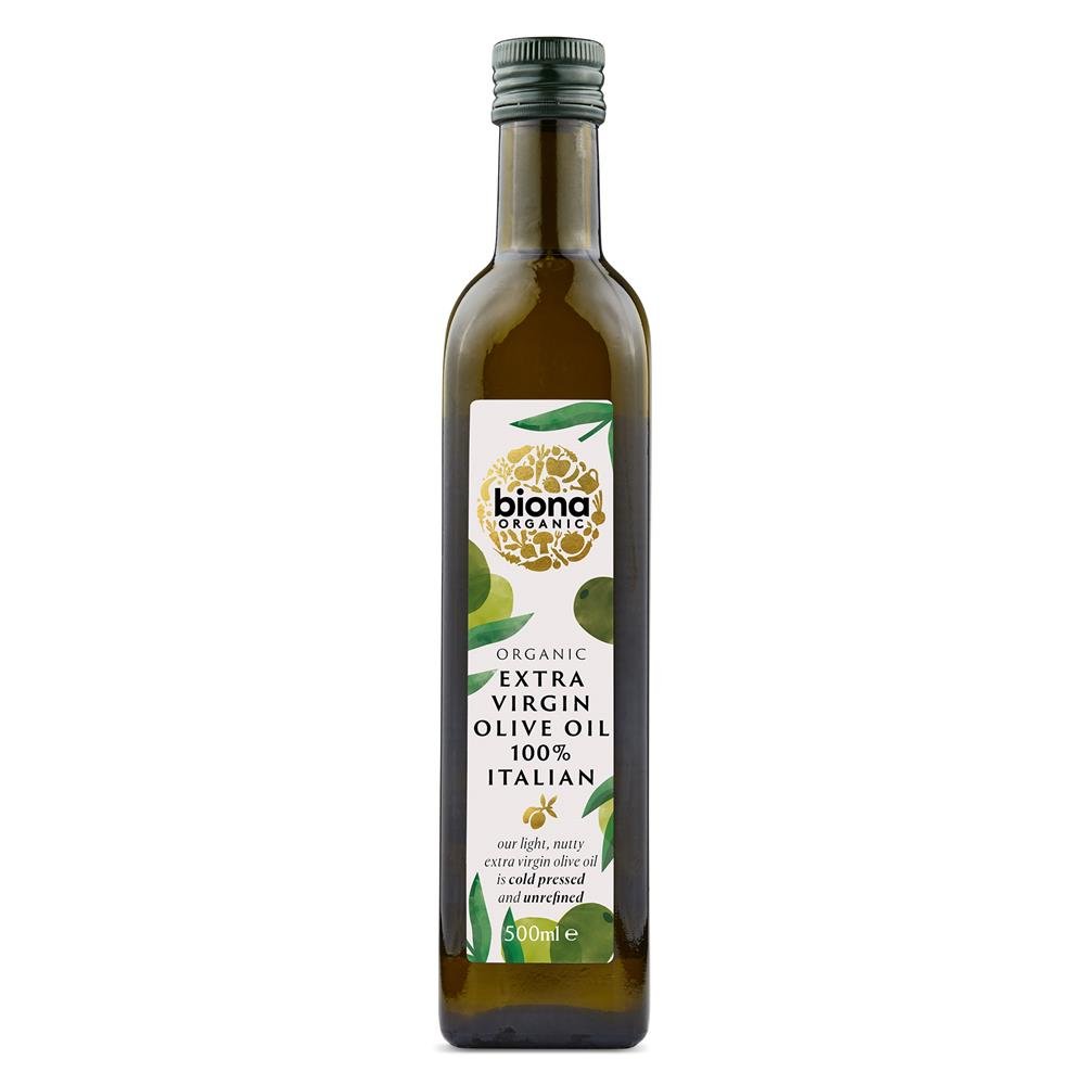 Organic Italian Extra Virgin Olive Oil 500ml - Greenlands Health Store