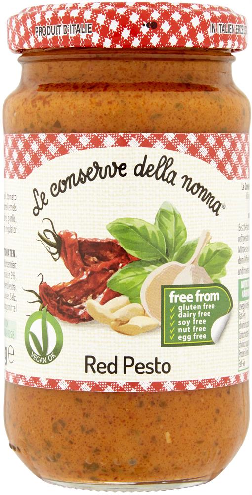 Vegan Red Pesto Sauce 190g - Greenlands Health Store