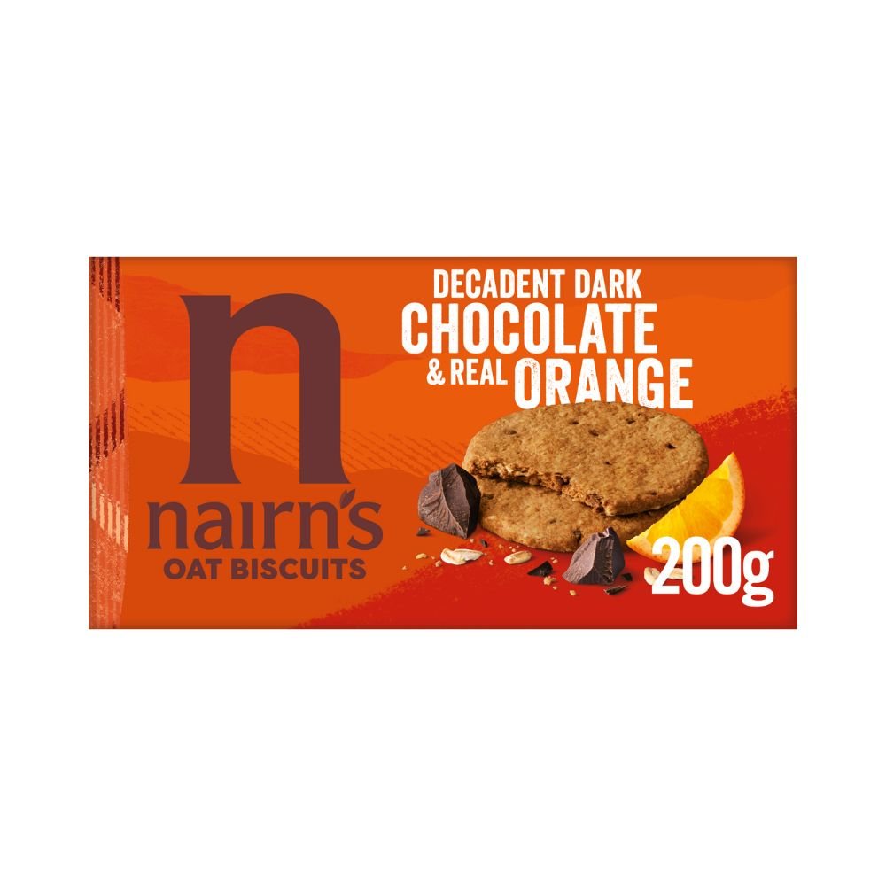 Chocolate Orange Oat Biscuits 200g - Greenlands Health Store