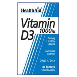 Vitamin D3 1000iu - 30 Tablets - Greenlands Health Store