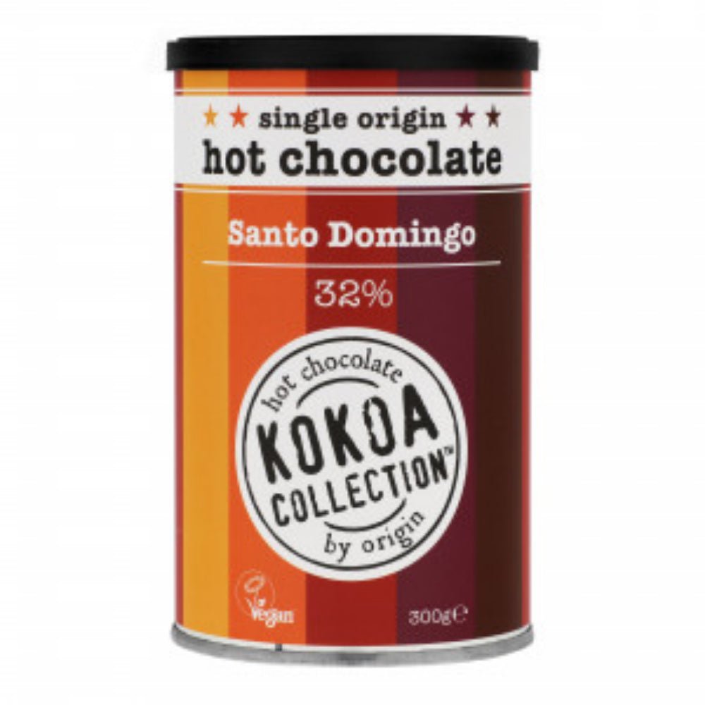 Santo Domingo 32% Hot Chocolate Tin. - Greenlands Health Store