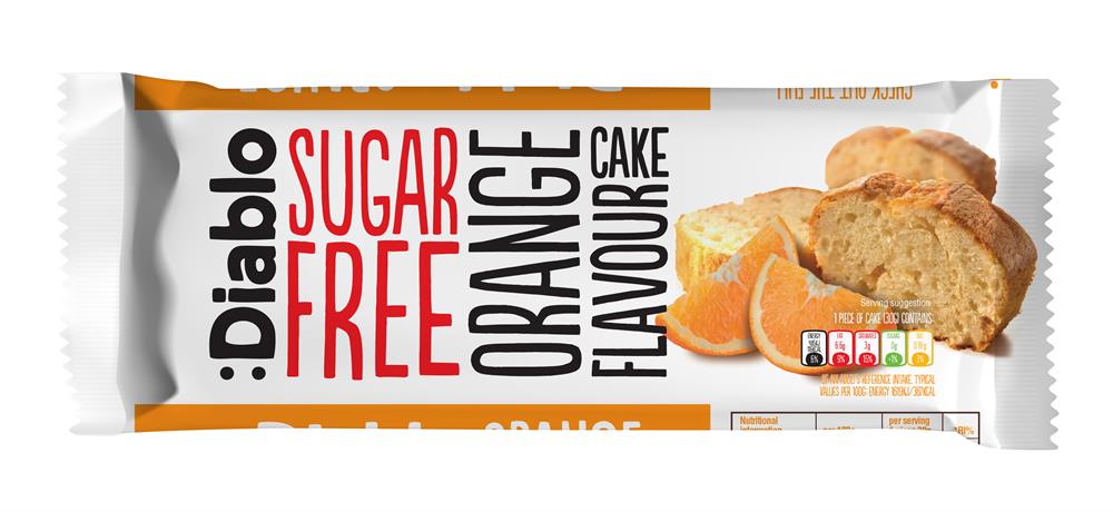 Diablo Orange Flavour Cake 200g - Greenlands Health Store