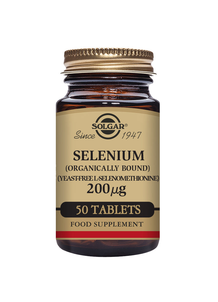 Solgar® Selenium (Yeast-Free) 200 µg Tablets - Greenlands Health Store