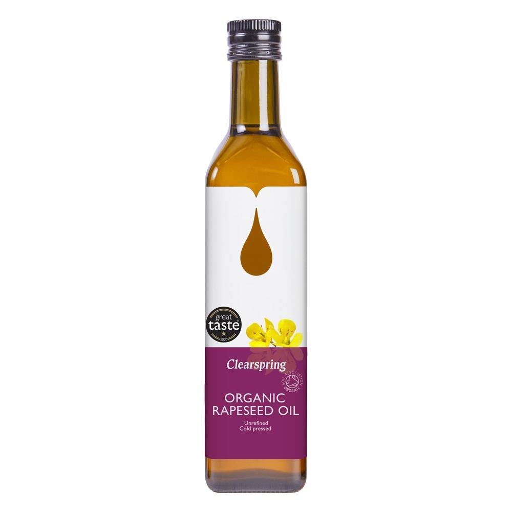 Organic Rapeseed Oil 500ml - Greenlands Health Store