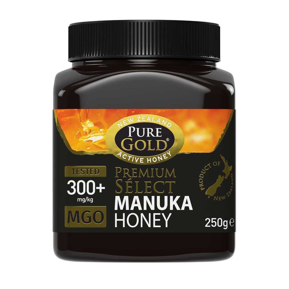 Pure Gold Premium Select Manuka Honey MGO - 300+ 250G - Greenlands Health Store