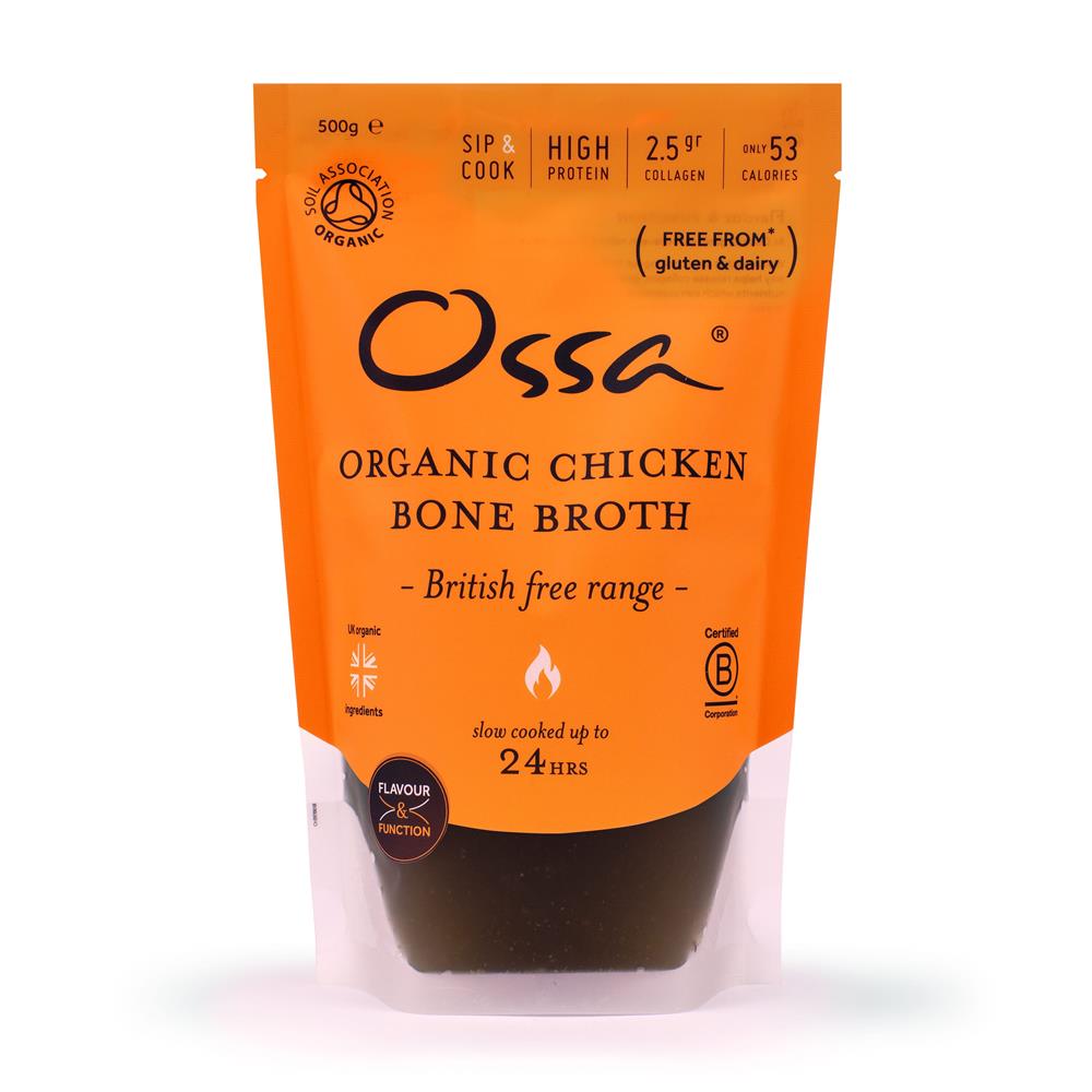 Organic and Free Range Chicken Bone Broth 500ml - Greenlands Health Store