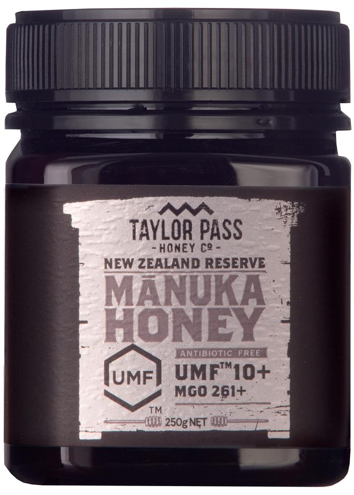 Taylor Pass Manuka Honey UMF10+/MGO261 250g - Greenlands Health Store